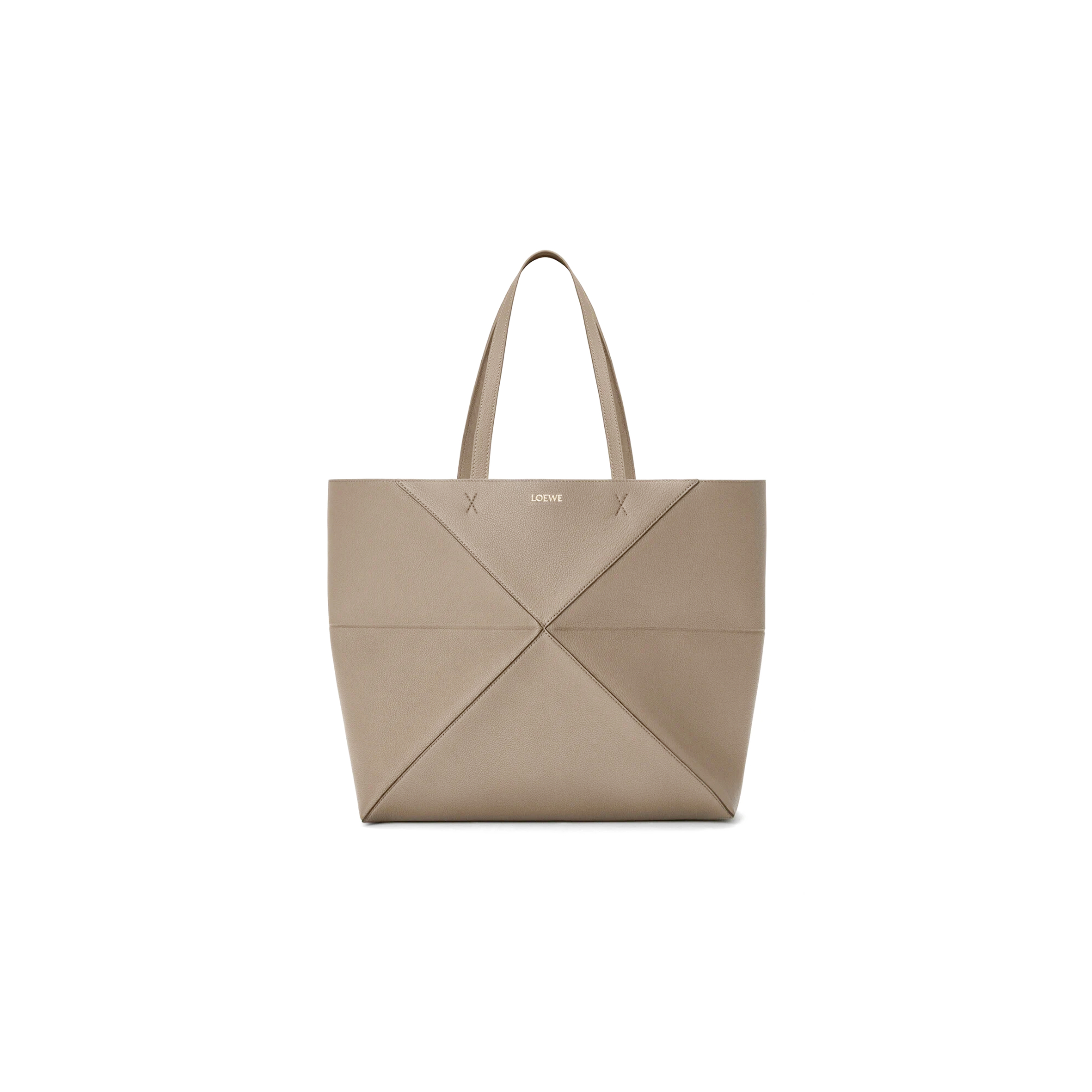 LOEWE LARGE HORIZONTAL PUZZLE FOLD TOTE IN SOFT GRAINED CALFSKIN A779PTWX01 (37*33*14.5cm)